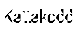 Kattakodd Font Image