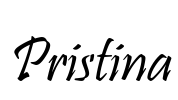 Pristina Font Image