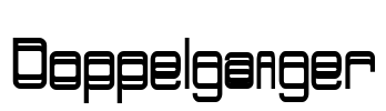 Doppelganger Font Image