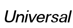 Universal Font Image