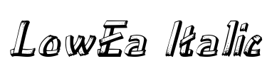 LowEa Italic