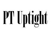 PT Uptight Font Image