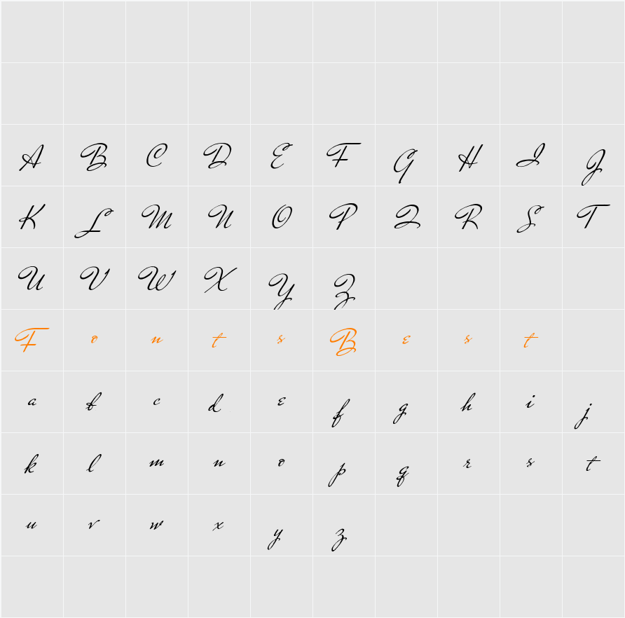 Take a Pebble Character Map