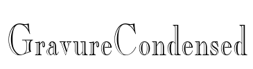 GravureCondensed