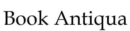 Book Antiqua