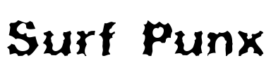 Surf Punx Font Image