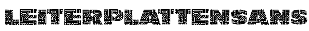 LeiterplattenSans Font Image