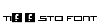 TiÃ«sto Font