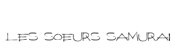 les Soeurs Samurai Font Image