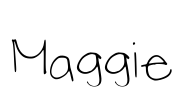 Maggie Font Image