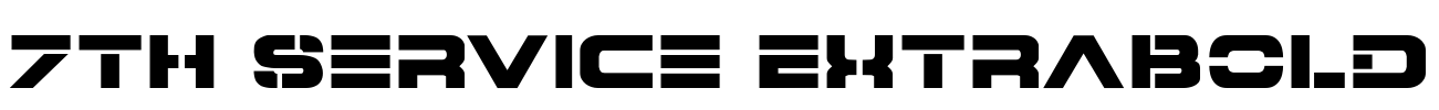 7th Service ExtraBold