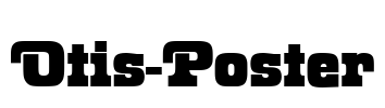 Otis-Poster Font Image