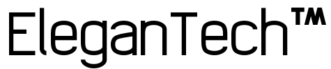 EleganTech™ Font Image