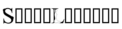 StripLetter1 Font Image