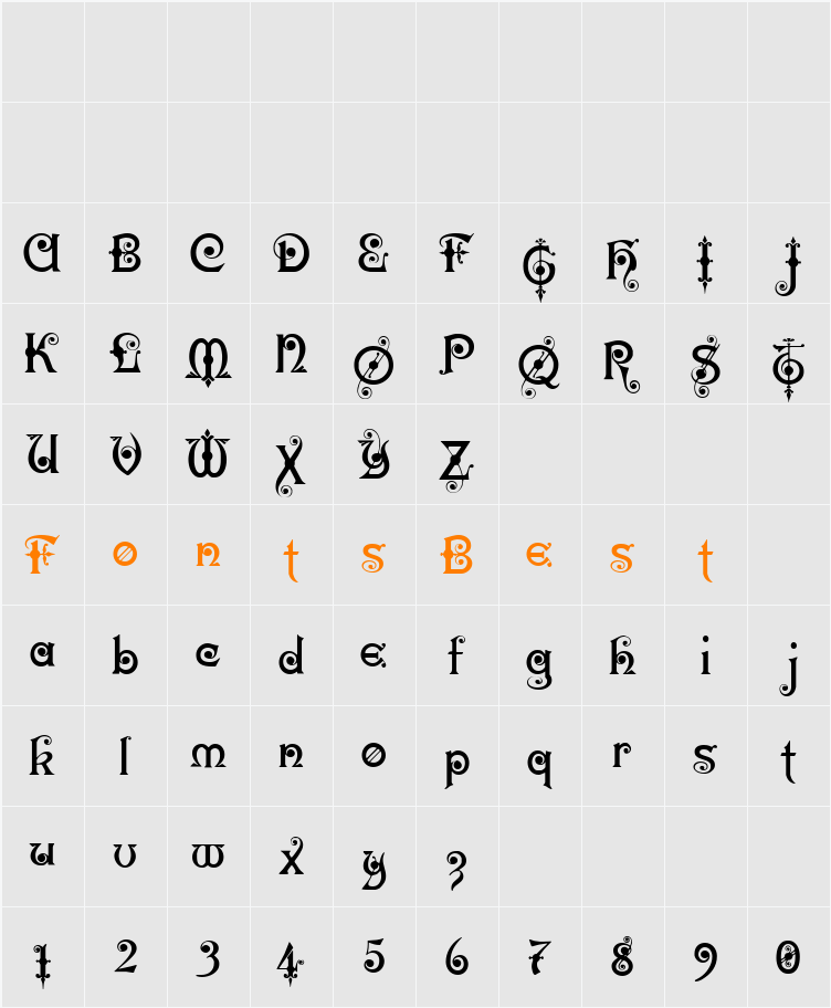 Karnac Two Character Map