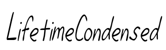 LifetimeCondensed