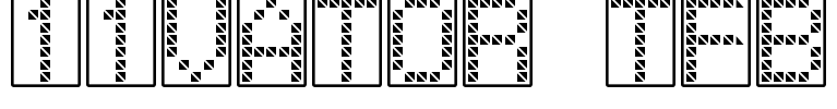 11vator tfb Font Image