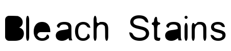 Bleach Stains