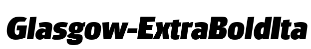 Glasgow-ExtraBoldIta