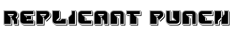 Replicant Punch Font Image