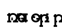 maopip Font Image
