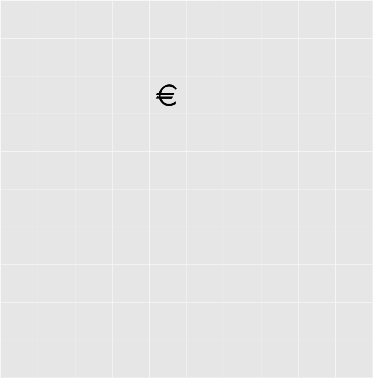 Euro Symbol Character Map