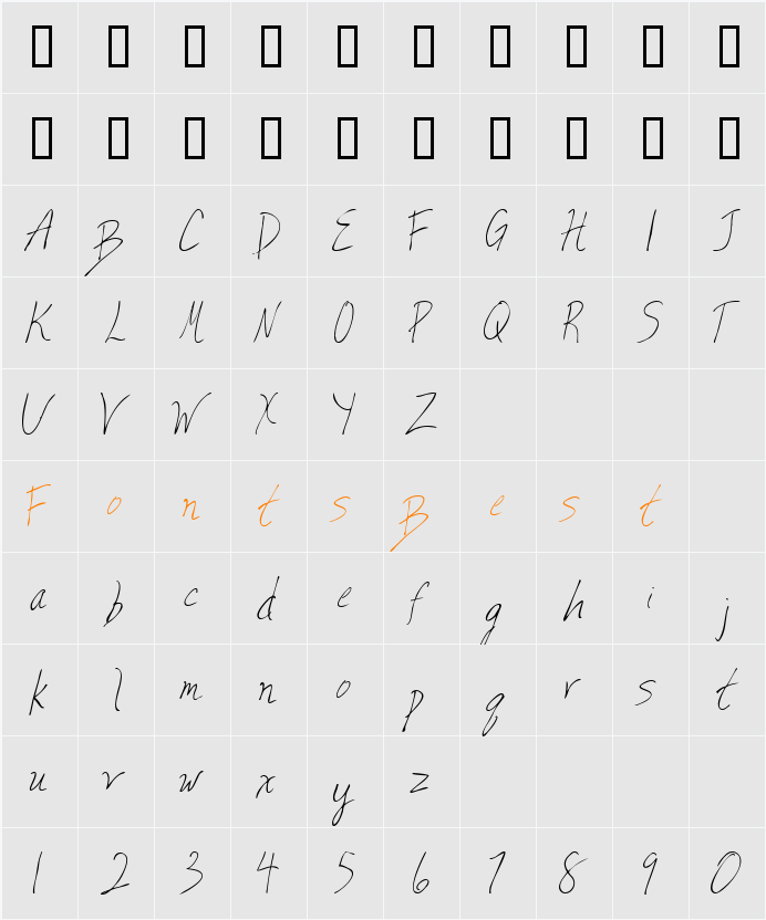 Valia Truelight Character Map