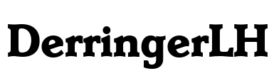 DerringerLH Font Image