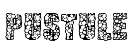 Pustule Font Image