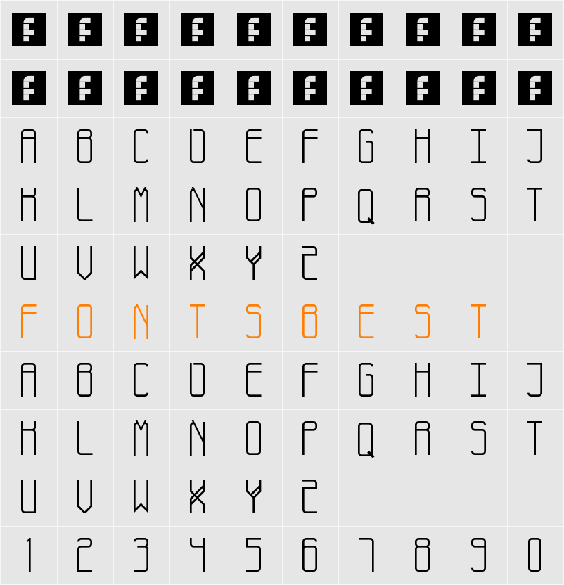 Manaffe-Zero Yunis Character Map