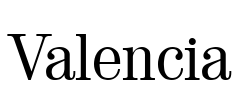 Valencia Font Image