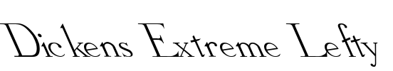 Dickens Extreme Lefty