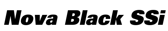 Nova Black SSi