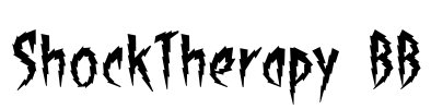 ShockTherapy BB Font Image