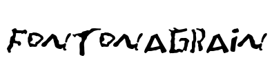 FontOnAGrain Font Image