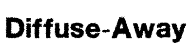 Diffuse-Away Font Image