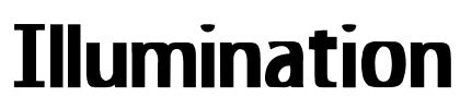 Illumination Font Image