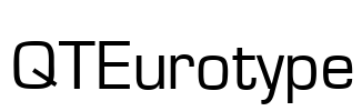 QTEurotype Font Image