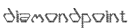 diamondpoint Font Image