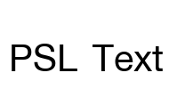 PSL Text