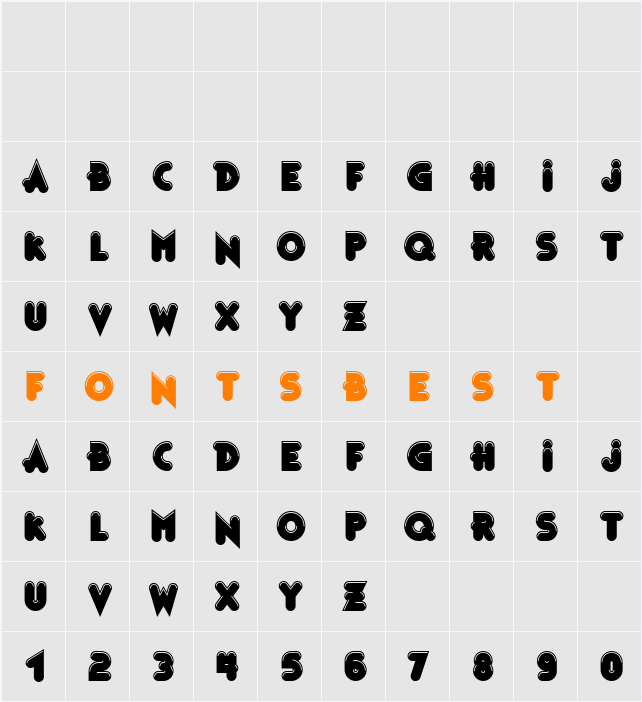 Bonus Character Map