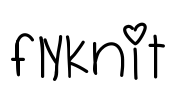 Flyknit Font Image