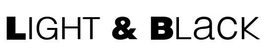 Light & Black Font Image