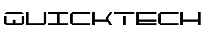 QuickTech Font Image