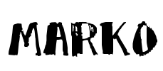 Marko Font Image