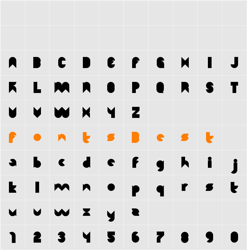 Function Character Map
