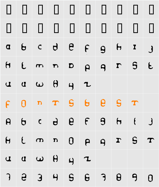 push Character Map