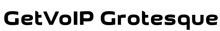 GetVoIP Grotesque