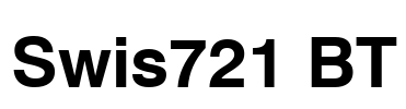 Swis721 BT Font Image