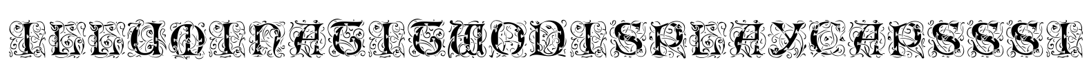 IlluminatiTwoDisplayCapsSSi Font Image
